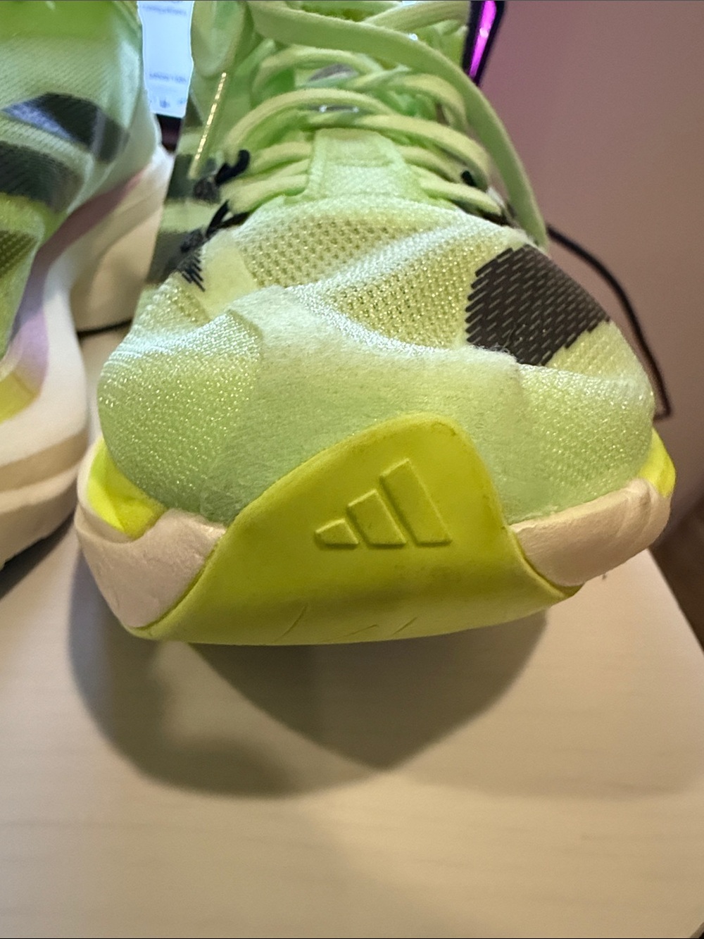 adidas Women’s Adizero Adios Pro 3 Trainers - lucid lemon - Picture 10 of 14